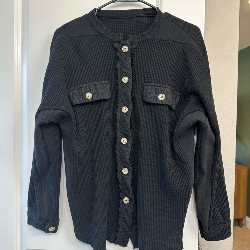 Amazon Black Women's Cardigan Sweater